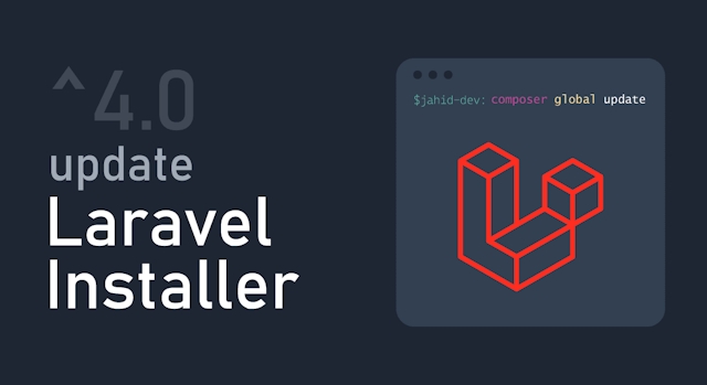 How to update Laravel installer to 4.x or Up