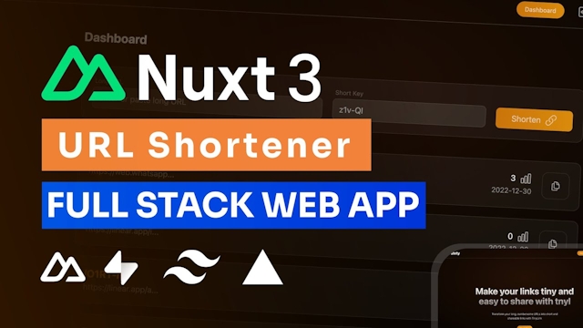Nuxt 3 URL Shortener App Course